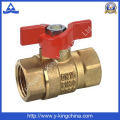 Competitive Price Brass Ball Valve with Butterfly Handle (YD-1009)